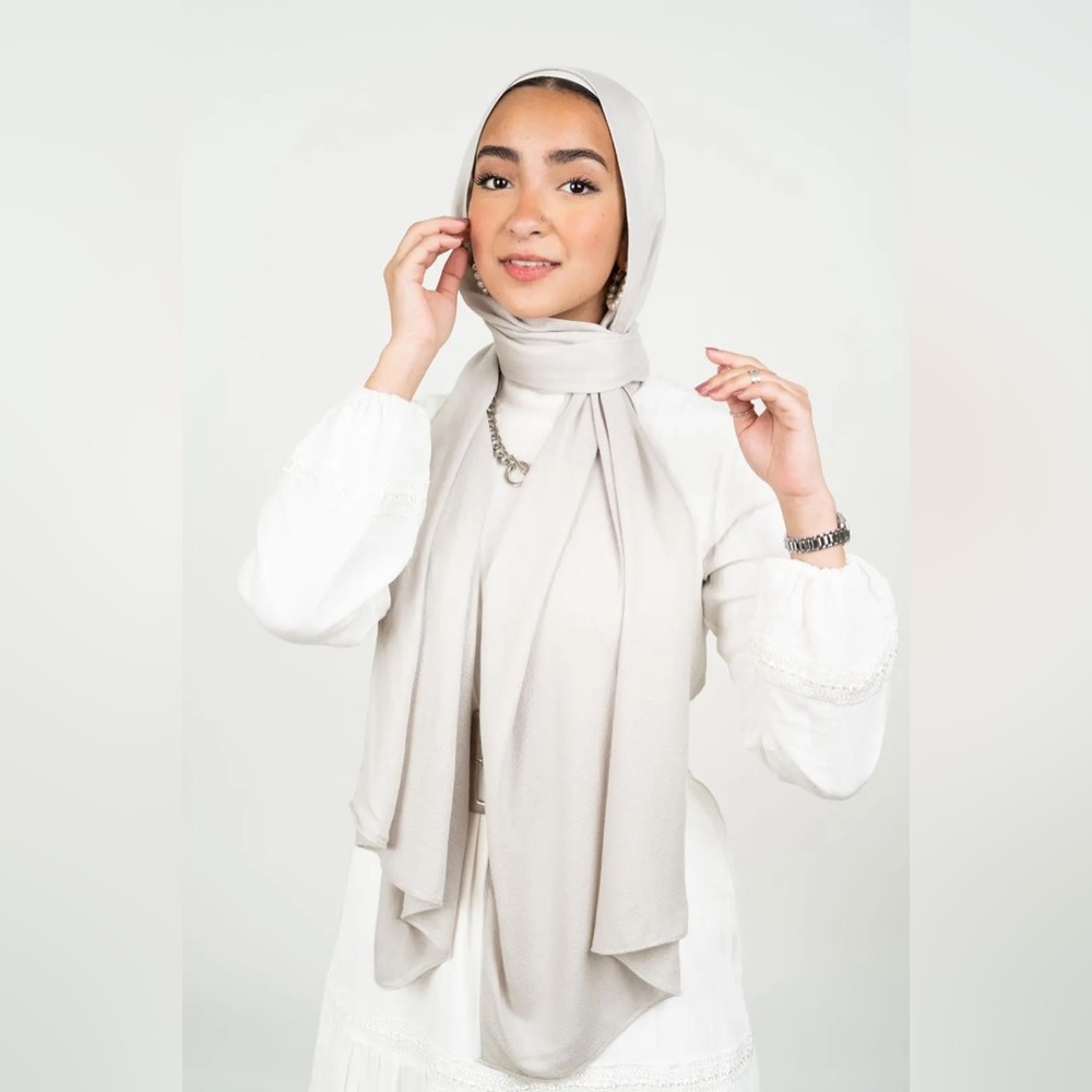 EMMA Light Grey Hijab